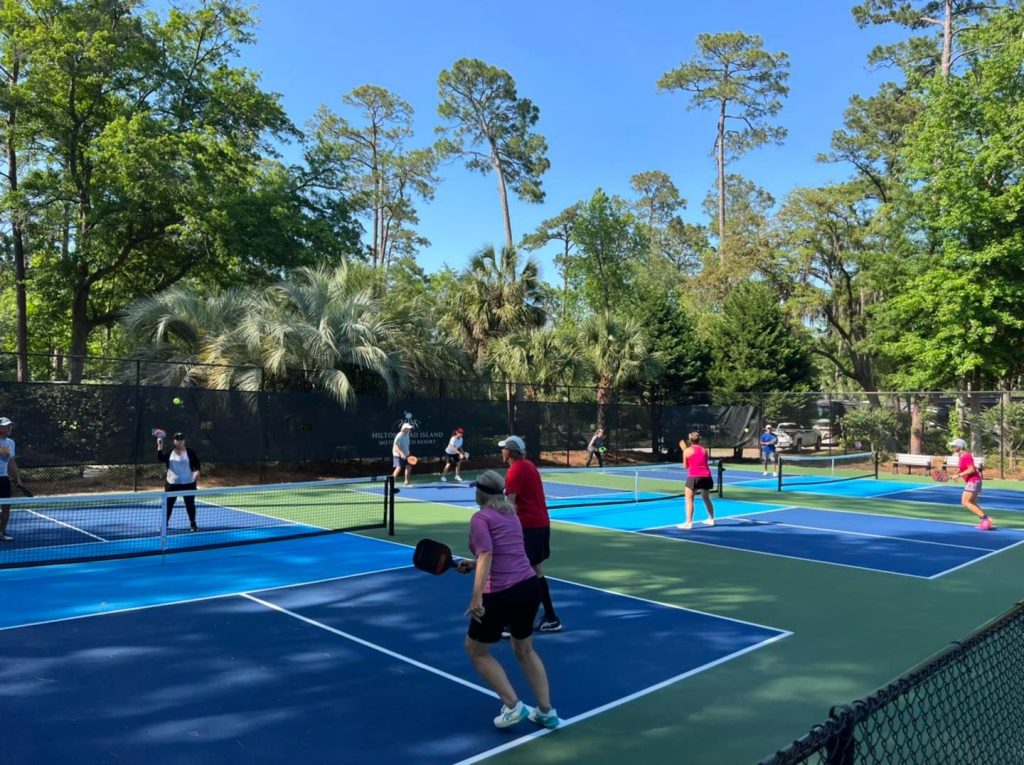 Hilton Head Motorcoach Resort Pickleball Court