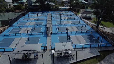 South Beach Pickleball Club Court