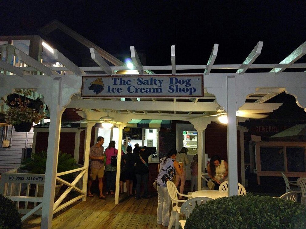 The Salty Dog Ice Cream Shop Hilton Head