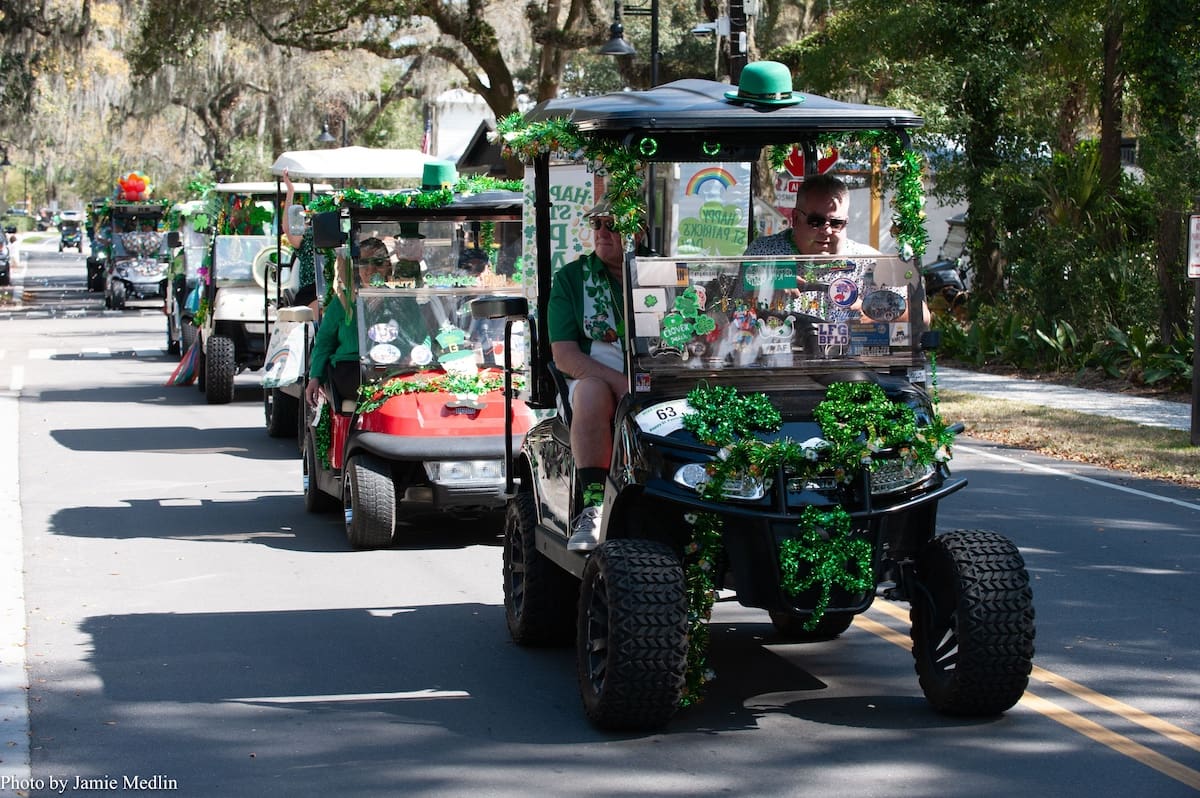 Bluffton St. Patrick’s Golf Cart Parade & Block Party