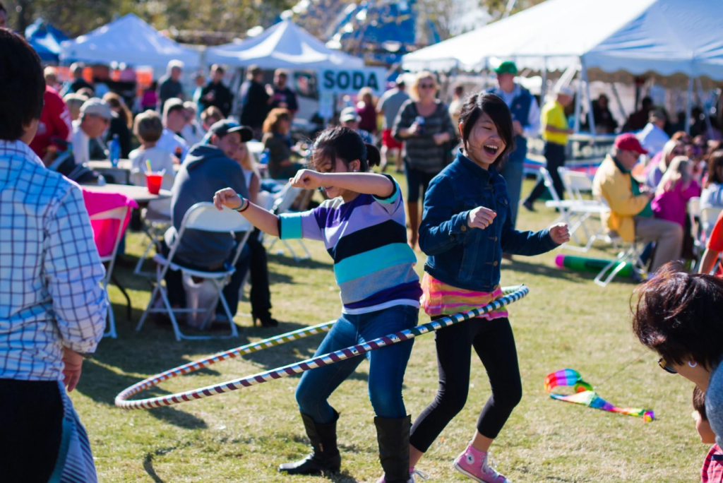 Kids Fun during Oyster Festival at Hilton Head